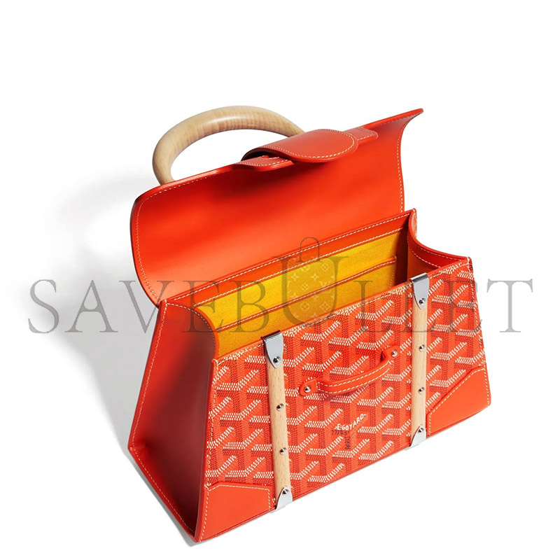 GOYARD SAÏGON STRUCTURÉ MINI BAG SAIGR2MINTY07CL07P (20*15*7.5cm)